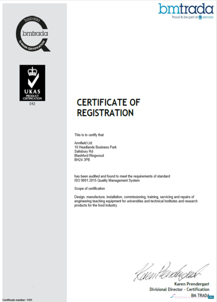UK BMTrada certificate of company registration Word and PDF template
